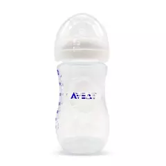 Imagem do Garrafa de bebê anti-inchaço, Material PP de grau alimentício do bebê, Mamilo de silicone de leite materno, BPA Free, 150ml, 250ml