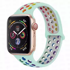 Pulseira de Silicone Pride para Apple Watch, bandas esportivas, Ultra, 49mm, 44mm, 45mm, 38mm, 40mm, 41mm, iWatch Series 8, 7, 6, 4, 5, 3, 9 SE - comprar online