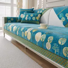 Tapete de sofá Chenille Full Moon Tree, capa de sofá universal, combinação Jacquard, antiderrapante, monocromático, quatro estações, combinação - comprar online
