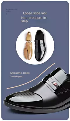 Sapatos de couro masculino, Formal Oxfords, Clássicos, Pontudo, Vestido, Casamento, Negócios, Casual, Escritório, Trabalhar