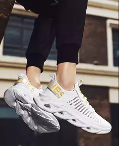 Tênis de malha respirável masculino, Sapatos casuais volumosos, Luxo, Clássicos, Tendências originais, à venda, Primavera, Outono, 2022 na internet