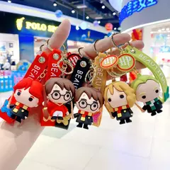 Harried potter chaveiros hermione ron voldemort boneca chaveiro filme periféricos bonito chaves do carro chaveiro brinquedos para casais crianças na internet