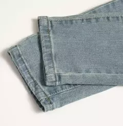 Amazon shein denim cintura magra lápis jeans feminino franja design danificado transfronteiriço temu tecido fino comprimento médio da cintura - loja online