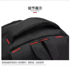 Mochila Oxford Business impermeável para homens e mulheres, bolsa para computador, mochila de viagem casual, mochila escolar luminosa, nova na internet