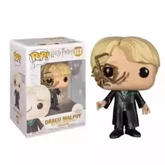 FUNKO Harryy Potters MOANING MYRTLE 61 # Brilha no escuro quase sem cabeça Nick 62 # Malfoy 13 # Delacour 108 # Figuras de brinquedo de ação - Wolf Magazine