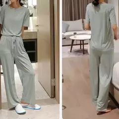Pijama de lã coral grande masculino, veludo grosso, flanela juvenil quente, conjunto de peles domésticas, outono e inverno - comprar online
