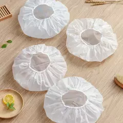 Boné de banho elástico para mulheres Chapéu de banho impermeável Tampão de banho grosso Cabeleireiro Suprimentos do banheiro na internet