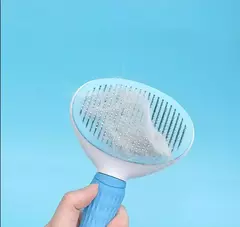 Escova de cabelo para cães de estimação, pente para cuidados e gatos, escova de aço inoxidável para cabelos longos, limpeza de cães, animais de estimação, acessórios para cães - comprar online