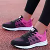 Tênis respiráveis para mulheres, sapatos vulcanizados, sapatilhas de renda, tecido de malha, calçado feminino, liso, novo, moda, 2024