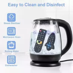 Silicone dentição anel com controle remoto para o bebê, brinquedos sensoriais para recém-nascido na internet