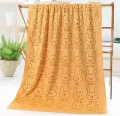 Toalha de banho de fibra superfina, macia, desenho animado, cachorro, gato, secagem rápida, absorvente de cabelo, suprimentos super grandes, multifuncional - comprar online