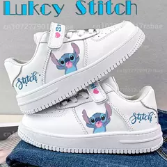 Stitch Sneakers infantil, Tênis de basquete, Sapatos esportivos, Casual, Corrida, Moda, Crianças, Meninas, Meninos, Estudante, Presente