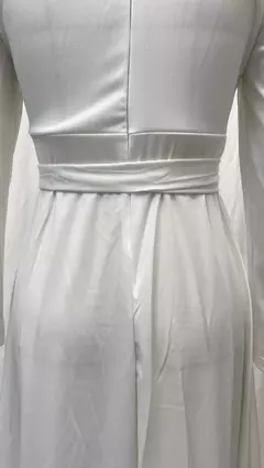 Imagem do Vestido Emagrecedor com Superfície de Seda, Altura Mostrando, Vestido Elegante, Transfronteiriço, Europeu e Americano, Estilo Socialite, Novo, Primavera e Verão, 2024