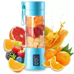 Mini Espremedor Recarregável Portátil, Elétrico, 6 Lâminas, Copo De Suco, Liquidificador De Frutas, Cozinha, Pequeno, Automático, Portátil, Smoothie Food, Casa - comprar online