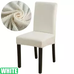 Elastic sala de jantar cadeira cobrir, Slipcover Jacquard grosso, estiramento, cozinha, hotel, banquete de casamento - Wolf Magazine