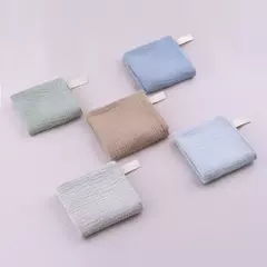Baby's Soft Absorbent Gaze Algodão Toalhas, Face Wipe, Lenço, Banhando Toalhinha de alimentação, 5Pcs - Wolf Magazine