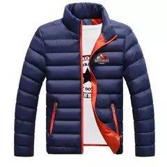 Jurassic Park-jaqueta confortável de algodão acolchoada masculina, casaco com gola redonda, blusa colorida, nova, outono e inverno, 2023 - Wolf Magazine