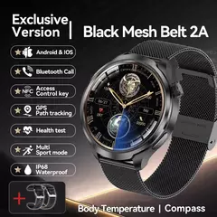 Huawei Sports Smartwatch impermeável para homens, 1.85 "tela AMOLED, bússola GPS NFC, chamada Bluetooth, novo Smartwatch, 2022 - loja online