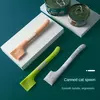 Colheres enlatadas para animais de estimação, tampas para gatos, cães, comida úmida, alimentação de animais de estimação, colheres de agitação com alças longas, acessórios, pá alimentadora