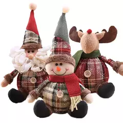 Feliz Natal Santa Doll Decorações para casa, ornamentos de Natal, Natal, Decoração de Ano Novo, Presentes, 2025, 2024 - comprar online