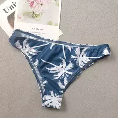 Conjunto de tankini amarrado monocromático feminino, maiô halter, maiô sexy, maiô de praia sem costas, biquíni verão, 2024