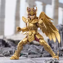 Original saint seiya animação brinquedos periféricos galáxia versão pano de ouro aiolos shura ikki shun modelo móvel figura coleção - loja online
