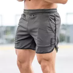 Calções Esportivos de Fitness Respiráveis, Correndo, Calças Quick Dry, Slim Training, Verão, Novo, Calça Quarter, 2023 - Wolf Magazine
