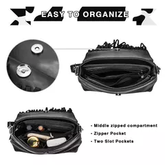 Celela design original bolsa de ombro para as mulheres couro do plutônio luxo embreagem designer bolsas ocidental bolsa franja saco do mensageiro - Wolf Magazine