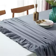 Toalha de mesa de algodão, Toalha de mesa branca lavável para festa de casamento Decoração de banquete de jantar - Wolf Magazine