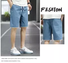2023 verão calções masculinos esportes de cinco pontos calças soltas casual praia calças cor sólida tendência exterior wear tamanho grande shorts 8xl na internet