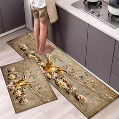 Imagem do Longo tapete da cozinha para o chão casa entrada capacho quarto sala de estar d