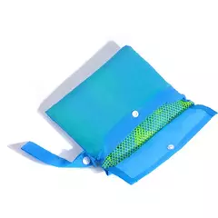 Sand Away Portable Mesh Bag para crianças, Sacos de armazenamento de brinquedos de banho, Natação Grande Saco de Praia para Toalhas, Maquiagem Cosmética Feminina - Wolf Magazine