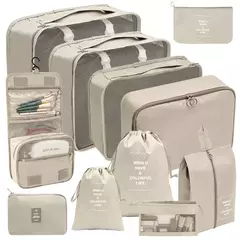 Travel Organizer Storage Bags Set, Mala de Embalagem Cubos, Casos Portáteis, Bagagem, Roupas, Bolsa Arrumada, Dobrável, 7 Pcs, 8 Pcs, 9 Pcs, 10 Pcs - Wolf Magazine