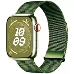 Imagem do Correia para Apple Watch Band, Pulseira Milanese, Cinto de Metal, 45mm, 44mm, 42mm, Ultra 49mm, 38mm, 40mm, 41mm, iWatch Series 9, 8, 7, 6, 5, 3, SE