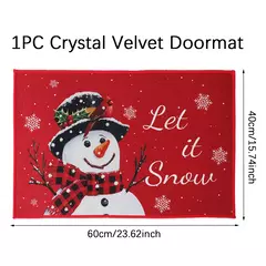 Tapete ao ar livre da porta do Natal, tapete de Papai Noel, casar decorações do Natal para a casa, ornamento do Xmas, presentes do ano novo, 2025, 2025
