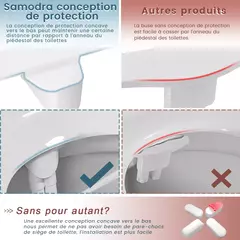 SAMODRA-Pulverizador não elétrico do bidé do bocal duplo, assento do toalete, acessórios do banheiro, chuveiro higiênico, mão direita e esquerda na internet