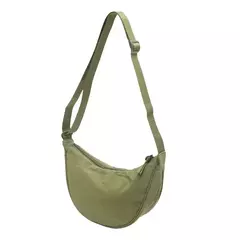 Imagem do Nylon Hobos Bolsa de Ombro no Peito para Mulheres, Grande Capacidade, Viagem Crossbody, Meia Lua, Cinto Messenger Bags, Drop Shipping, Atacado