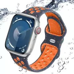 Correia Desportiva Respirável para Apple Watch, Band, Correa, iWatch Series 8, SE, 7, 6, 5, 9 Ultra, 44mm, 49mm, 45mm, 40mm, 41 milímetros, 38 milímetros, 42 milímetros - loja online