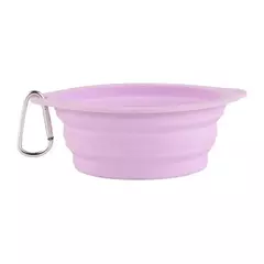 350/600ml dobrável cão animal de estimação tigela de silicone dobrável viagem ao ar livre portátil filhote de cachorro recipiente comida alimentador prato tigela suprimentos para animais de estimação - loja online