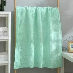 Imagem do Newborn Baby's Gauze Bathrobe, Infant Swaddle, 100% Algodão, Meninos, Meninas, Crianças, Infantil, Gaze, Cobertor, Roupão, 6 Camadas