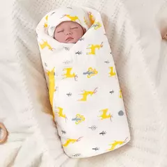 Cobertor de algodão para recém-nascidos, 6 camadas, swaddle de alta densidade, cobertor respirável, cobertor infantil - Wolf Magazine