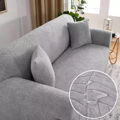 Capa de sofá Jacquard elástica grossa para sala de estar, sofá e poltrona, L Shaped Canto Sofá Capa, 1 lugares, 2 lugares, 3 lugares, 4 lugares - Wolf Magazine