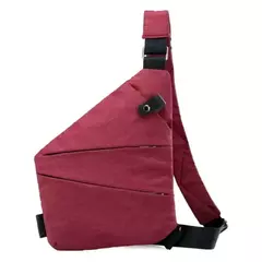 Mintiml®Personalizado flex saco unisex ultra fino anti-roubo pequeno peito saco mini cruz corpo sacos masculino um ombro sling saco - Wolf Magazine