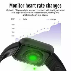 Relógio inteligente multifuncional para homens e mulheres, telefone conectado bluetooth, música, pulseira de esportes fitness, monitor de sono, smartwatch y68, d20 - Wolf Magazine