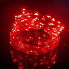 Imagem do Led silver Wire Fairy Lights USB Powered LED String Lights Garland à prova d'água ao ar livre para Natal Party Wedding DIY Decoração