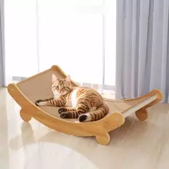 Almofadas para arranhar gatos, placa removível, resistente ao desgaste, multifuncional, cama de dormir, gatinho, moagem, brinquedos para gatos na internet