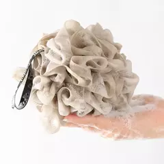 Back Brush Soft Mesh Bath Sponge Balls Nylon Cleaning Brush Shower Esfoliante Scrubbers Loofah Esponja para Mulheres, Homens Banheiro na internet