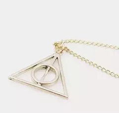 Imagem do Harried potter varinha mágica time turner henlas voar ladrão quidditch pingente brinquedos colar triângulo ação brinquedo figuras crianças presentes