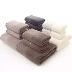 Grossa toalhas macias do banheiro, lenço puro do algodão, toalha de banho confortável, super absorvente, 35x75cm - loja online