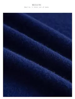 Pulôver de malha de lã de gola meia alta masculino, suéter quente de cor sólida, blusa casual de negócios 100% lã, outono inverno - Wolf Magazine